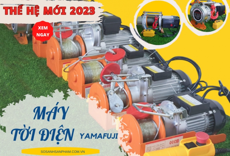 Yamafuji cho ra mắt các dòng tời điện thế hệ mới 2023