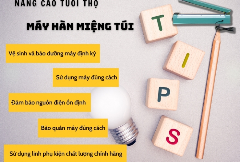 Nâng cao tuổi thọ của máy ép túi nilon nhờ mẹo đơn giản này