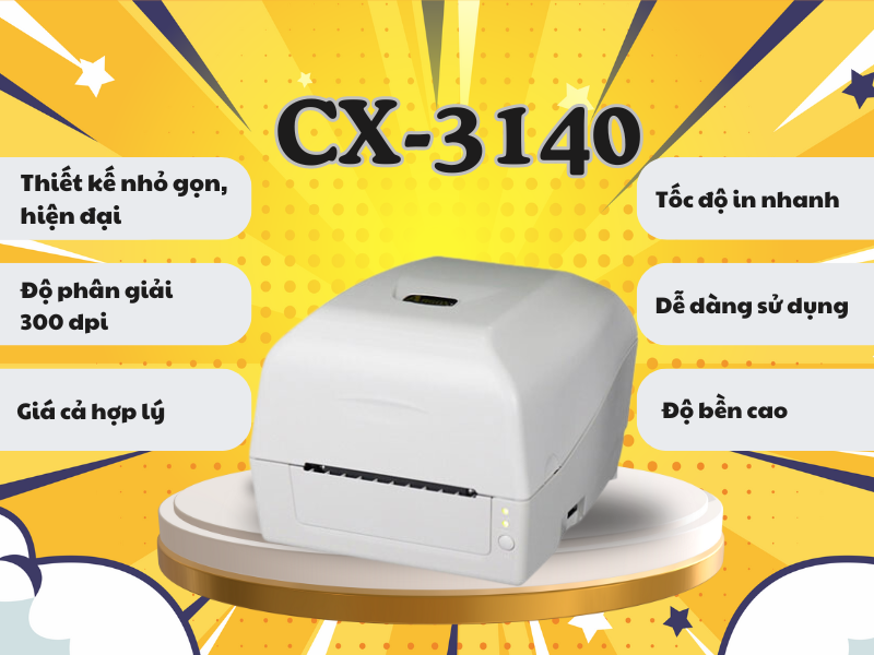 Ưu và nhược điểm của máy in mã vạch Argox CX-3140, CP-2140, CP-3140