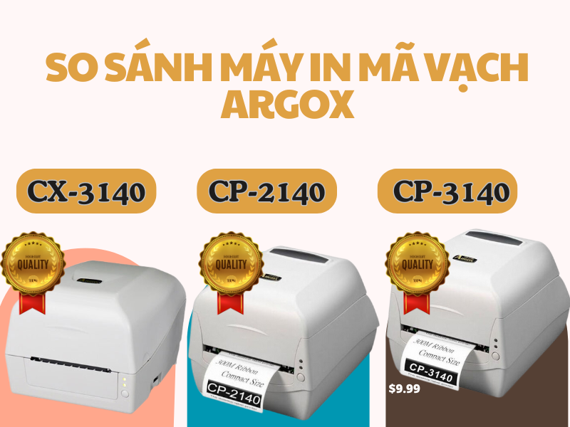 Ưu và nhược điểm của máy in mã vạch Argox CX-3140, CP-2140, CP-3140