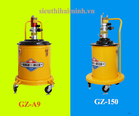 So sánh máy bơm mỡ GZ-150 và GZ-A9