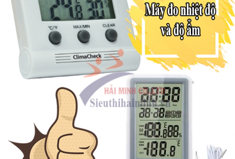 List máy đo nhiệt độ độ ẩm không khí GIÁ RẺ nhất