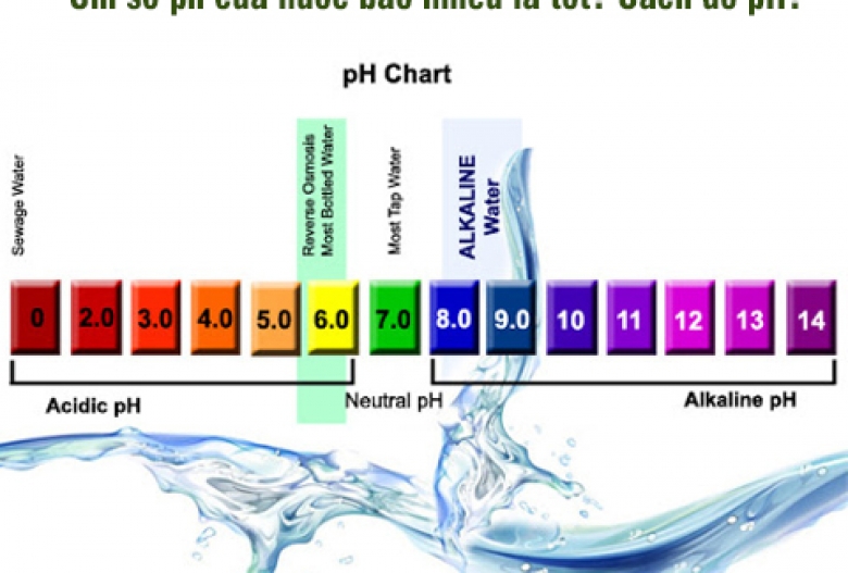 Chỉ số ph của nước bao nhiêu là tốt? Cách đo pH?