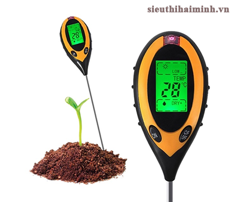 sử dụng máy đo ph giúp kiểm tra chất lượng đất nhanh chóng