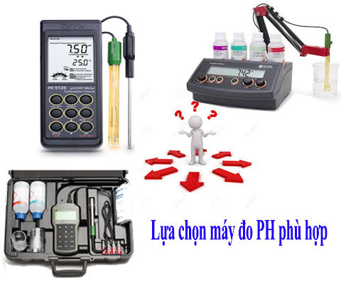 chọn máy đo ph cầm tay hay máy đo ph để bàn