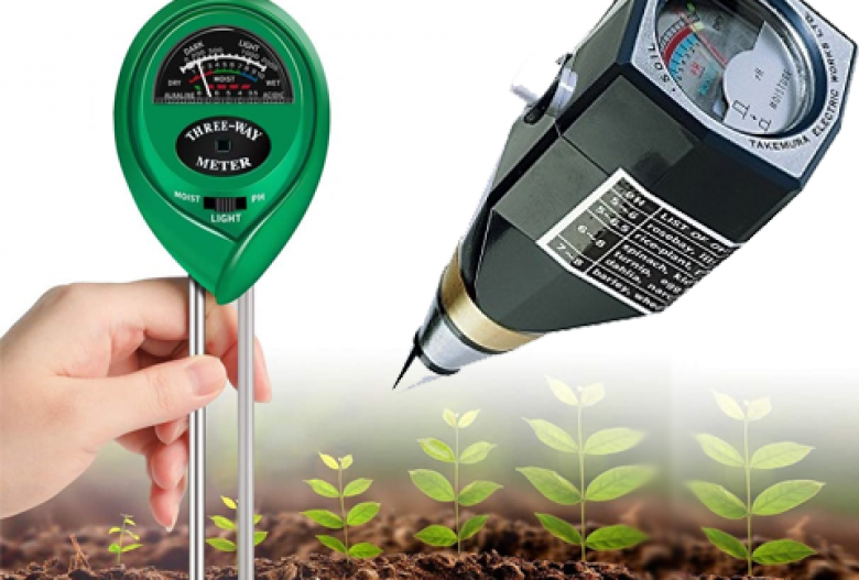 Kiểm tra chính xác độ pH của đất với máy đo pH