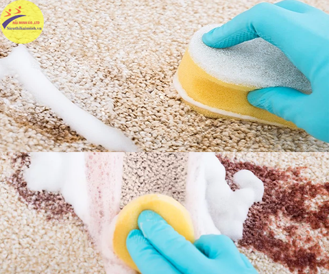 mẹo giặt sạch các loại thảm