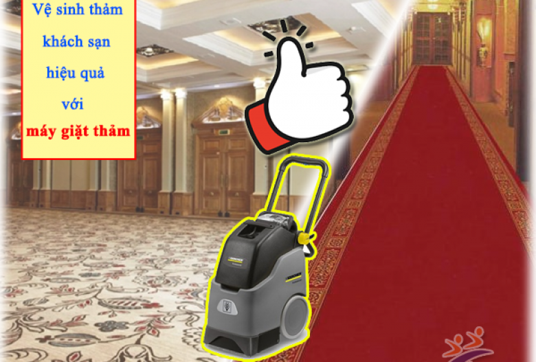 Mách bạn mẹo vệ sinh thảm trải sàn cho khách sạn dễ dàng hiệu quả