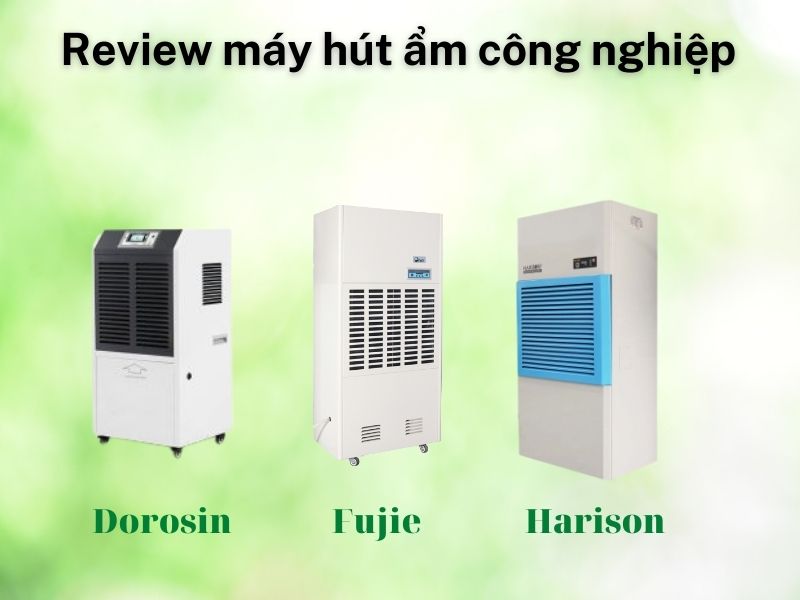 Review 3 hãng máy hút ẩm công nghiệp tốt nhất