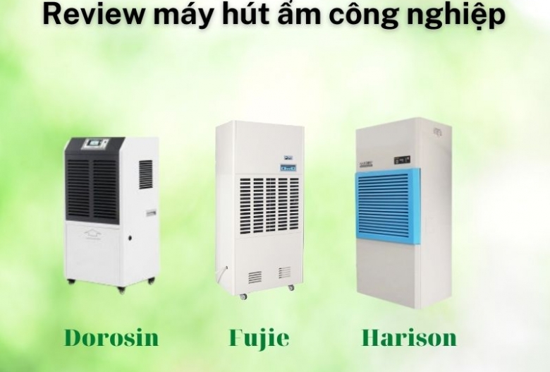 Review 3 hãng máy hút ẩm công nghiệp tốt nhất