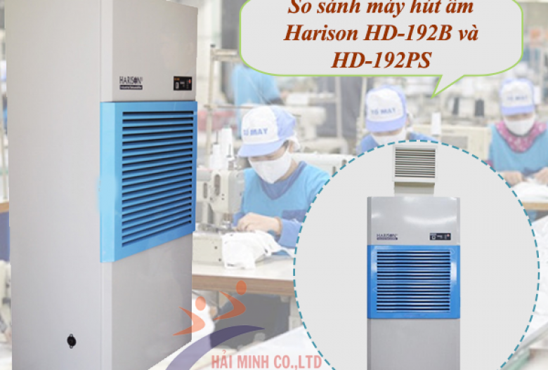 So sánh máy hút ẩm Harison HD-192B và HD-192PS