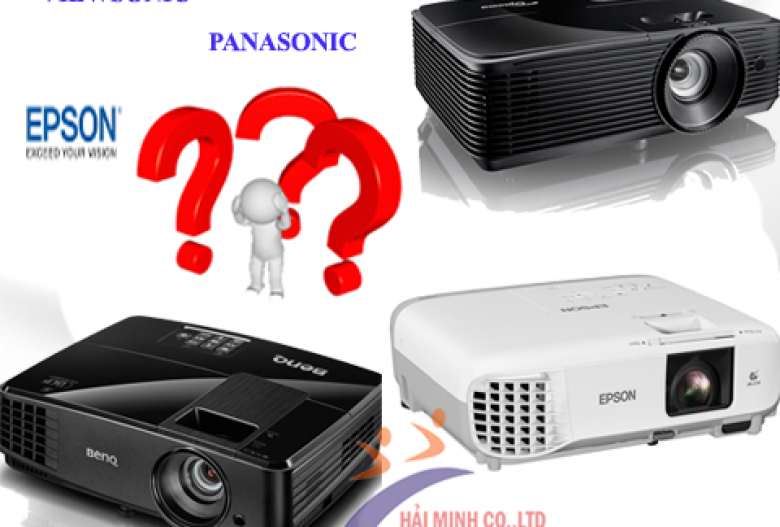 So sánh 3 thương hiệu máy chiếu nổi tiếng Viewsonic Panasonic và Epson