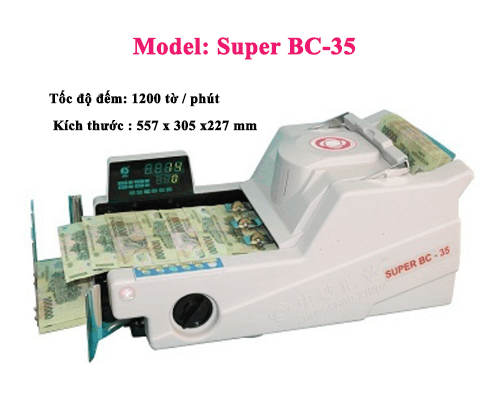 Máy đếm tiền Xinda Super BC 35