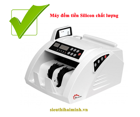 Máy đếm tiền silicon chất lượng