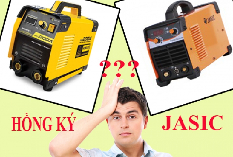 So sánh máy hàn điện tử Hồng Ký & Jasic