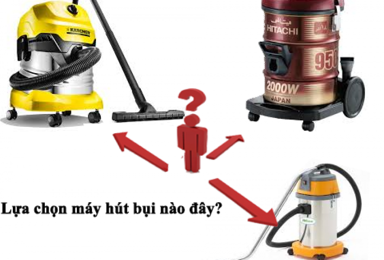 Nên Dùng Máy Hút Bụi Công Nghiệp Hiclean, Karcher Hay Hitachi?